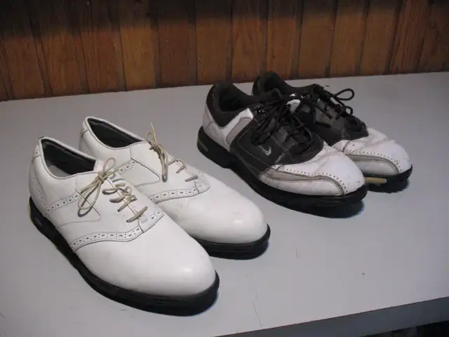 Mens NIKE and REEBOK Golf Shoes, Size 9 1/2 - Photo 7