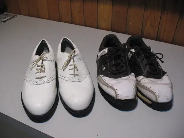 Mens NIKE and REEBOK Golf Shoes, Size 9 1/2 - Photo 8