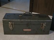 3 Metal Vintage Toolboxes - Photo 5