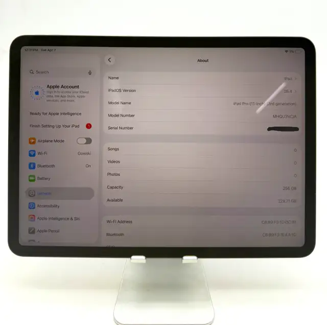 Apple iPad Pro 11' 3rd Gen M1 256GB Space Gray WiFi - $559 - Photo 8