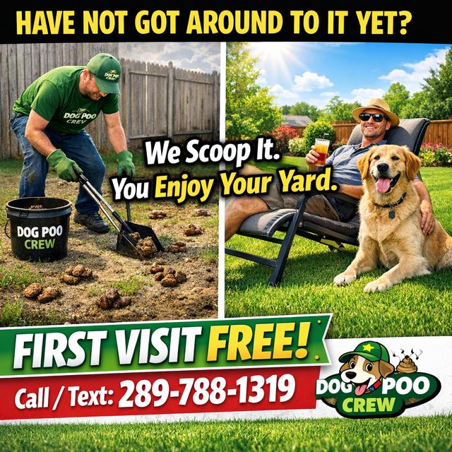 Spring Clean We scoop poop