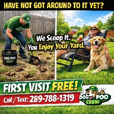 Spring Clean We scoop poop