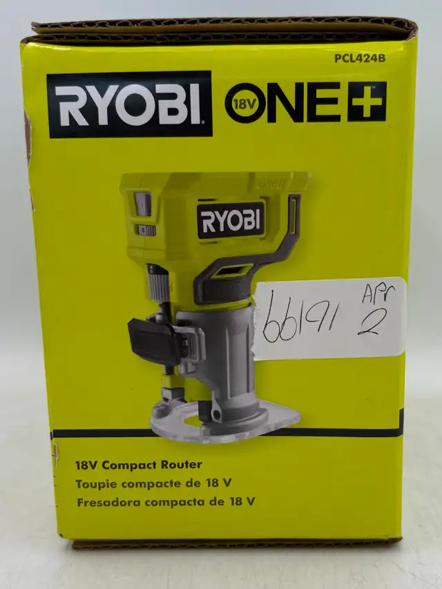 NEW/UNOPENED Ryobi 18v Compact Router (Model: PCL42413 ) - Photo 4
