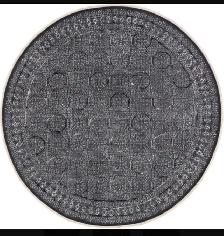 8’ Round area rug