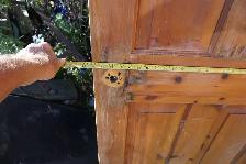 4 SOLID PINE 6 PANEL INTERIOR USED DOORS - 3X30' & 1X18' - Photo 5