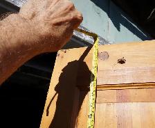 4 SOLID PINE 6 PANEL INTERIOR USED DOORS - 3X30' & 1X18' - Photo 6