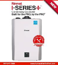 Rinnai High Efficiency Combi Boiler -Rent w/ 6 Months No Payment