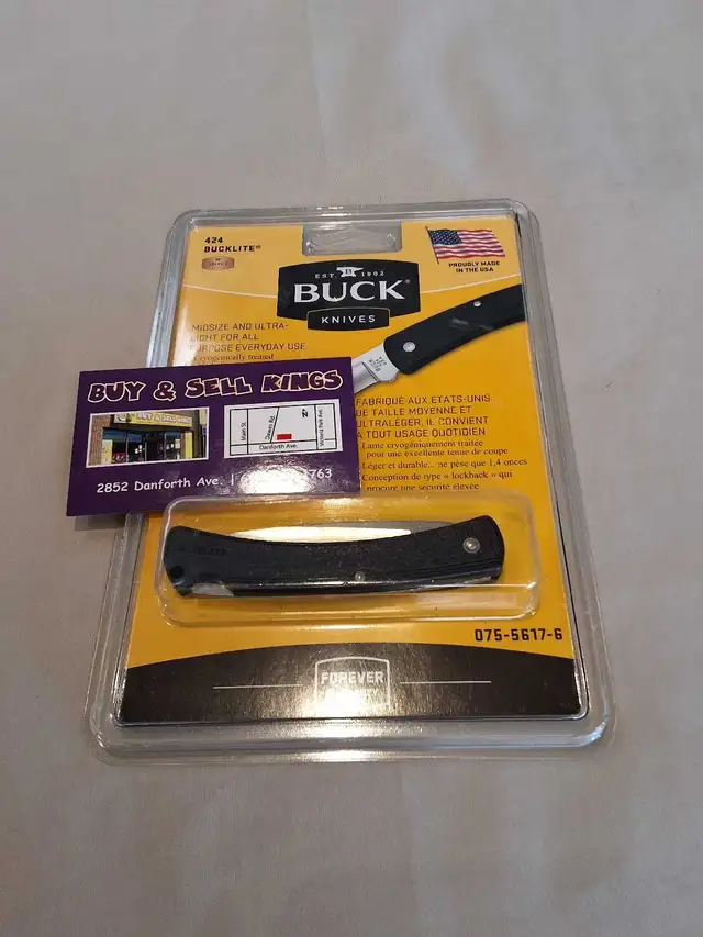 Buck Knives 424 Bucklite NEW