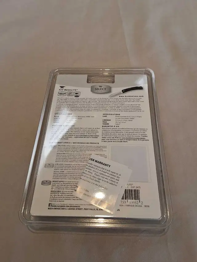 Buck Knives 424 Bucklite NEW - Photo 2