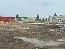 Secured Yard & Heated Shop Space for Rent.