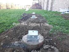 Post Hole Digging/Setting/Deck Holes/Deck Posts - Photo 3