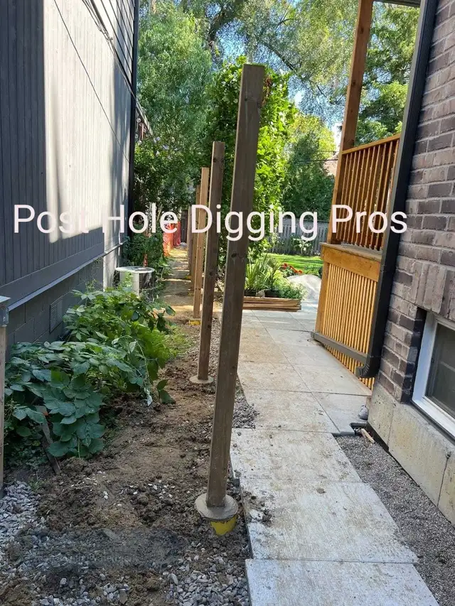 Post Hole Digging/Setting/Deck Holes/Deck Posts - Photo 6