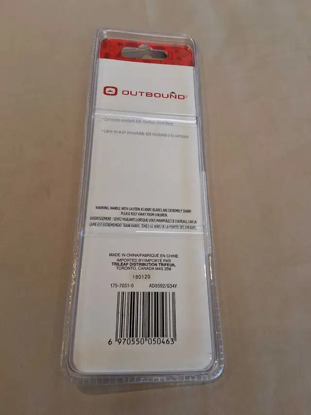 Outbound Folding Pocket Knife NEW - Photo 2