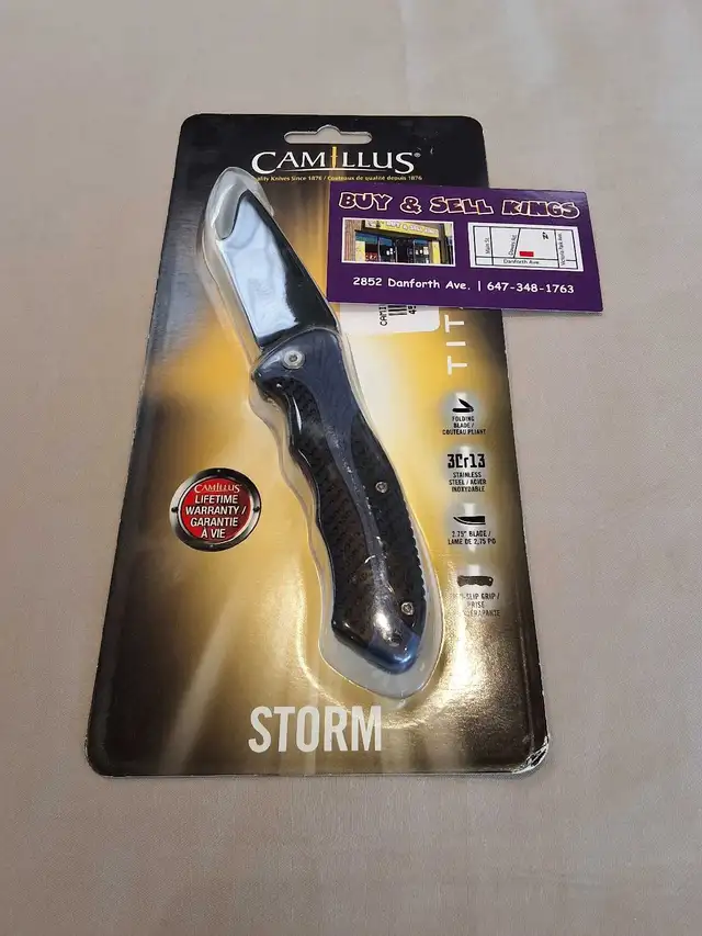 Camillus Storm Titanium Folding Knife