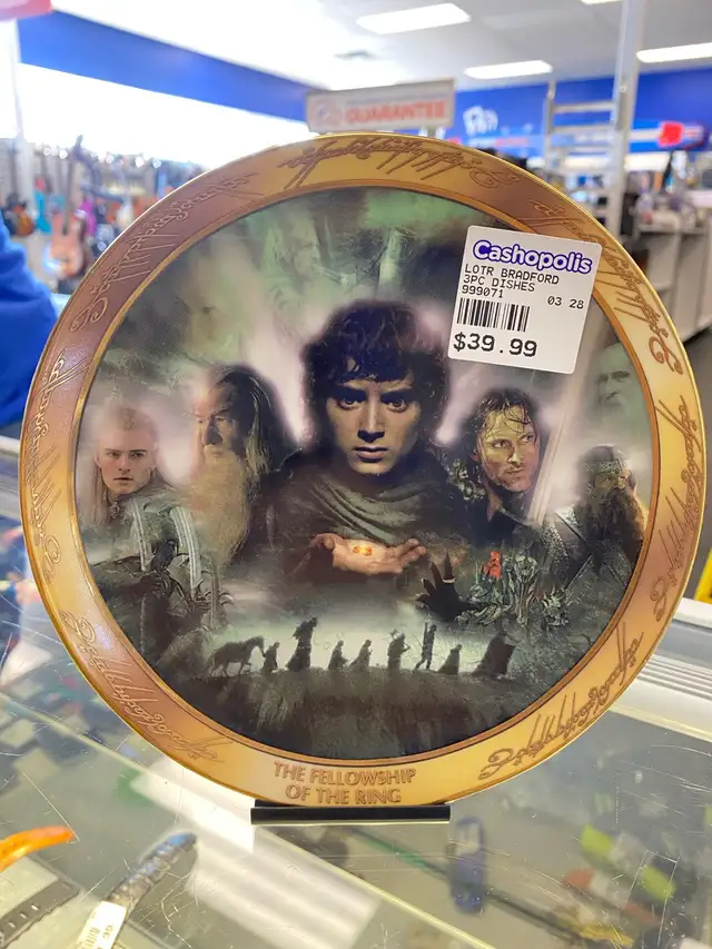 Bradford Exchange LOTR Collectors Plates @ Cashopolis!! - Photo 3