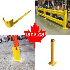 Pallet Racking protection - guards and safety rails.
