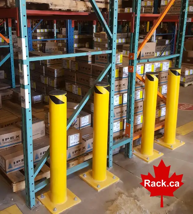 Pallet Racking protection - guards and safety rails. - Photo 4