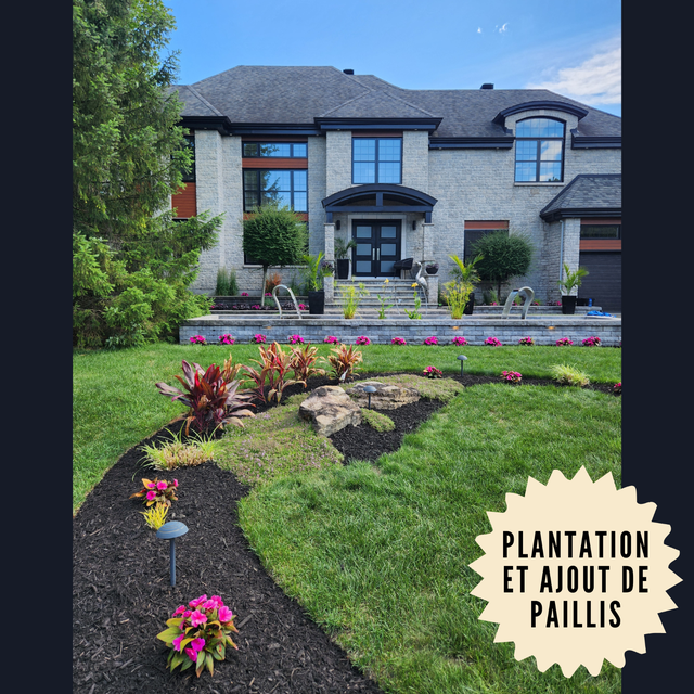 Services entretien paysager / Horticulture / Plates-bandes
