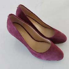 Soulier de suède bourgogne Michael Kors, grandeur 6