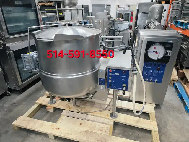 Cleveland 100 Gallon Steam Kettle Mixer Agitator