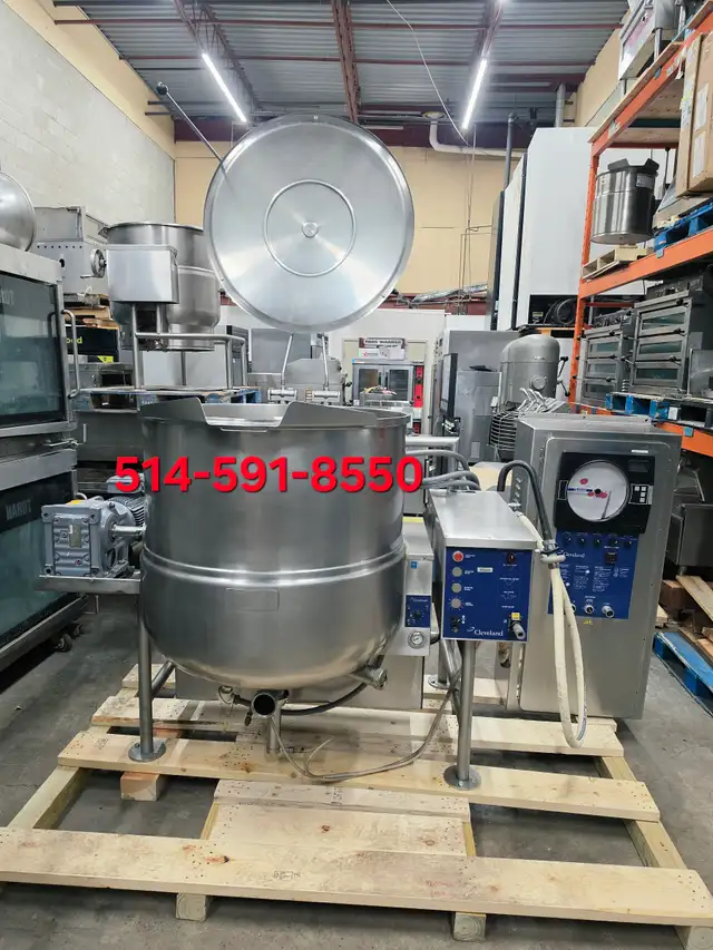 Cleveland 100 Gallon Steam Kettle Mixer Agitator - Photo 2
