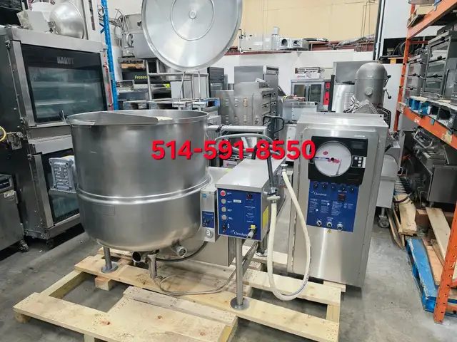 Cleveland 100 Gallon Steam Kettle Mixer Agitator - Photo 6
