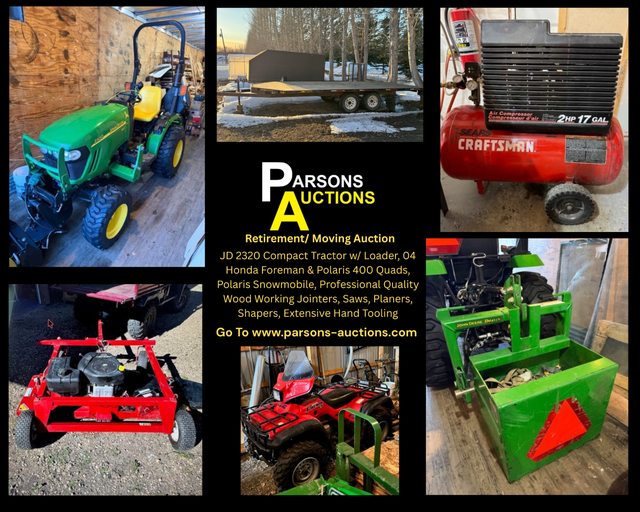 Shop Tools   MUCH More LIVE Retirement Auction with Webcast Bid