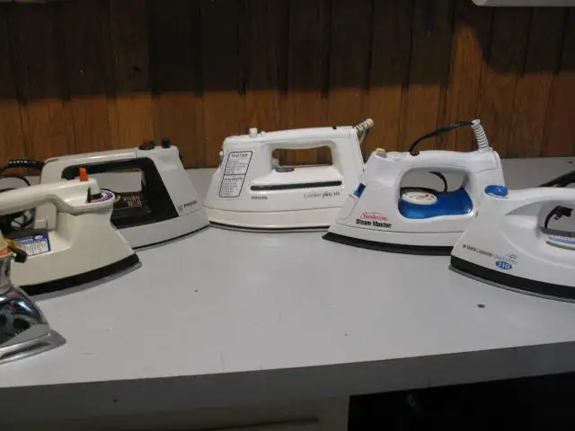 Clothes Irons and Ironing Board