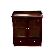 High-End Wood Veneer Bookcase & Storage Cabinets - Photo 3