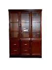High-End Wood Veneer Bookcase & Storage Cabinets - Photo 8