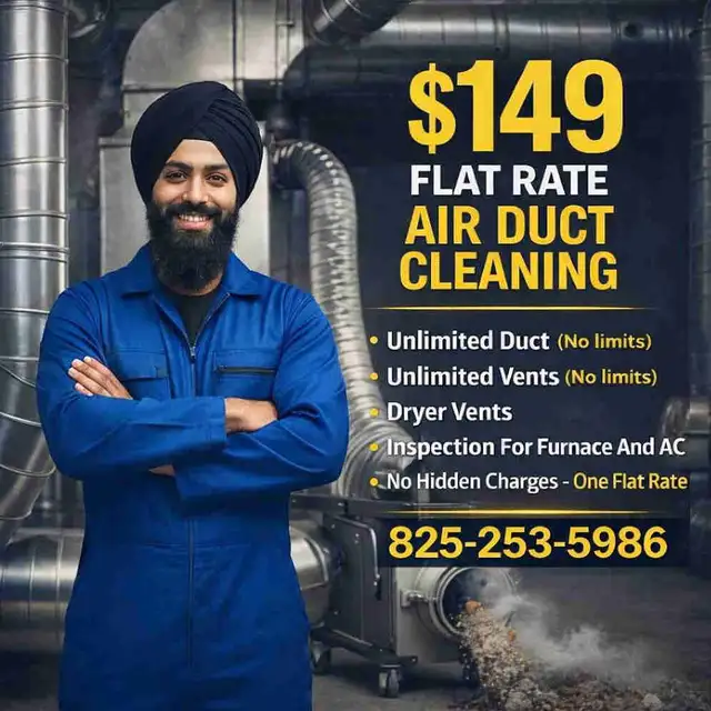 Air Duct/Vents Cleaning Services | Calgary – Special Offer $149