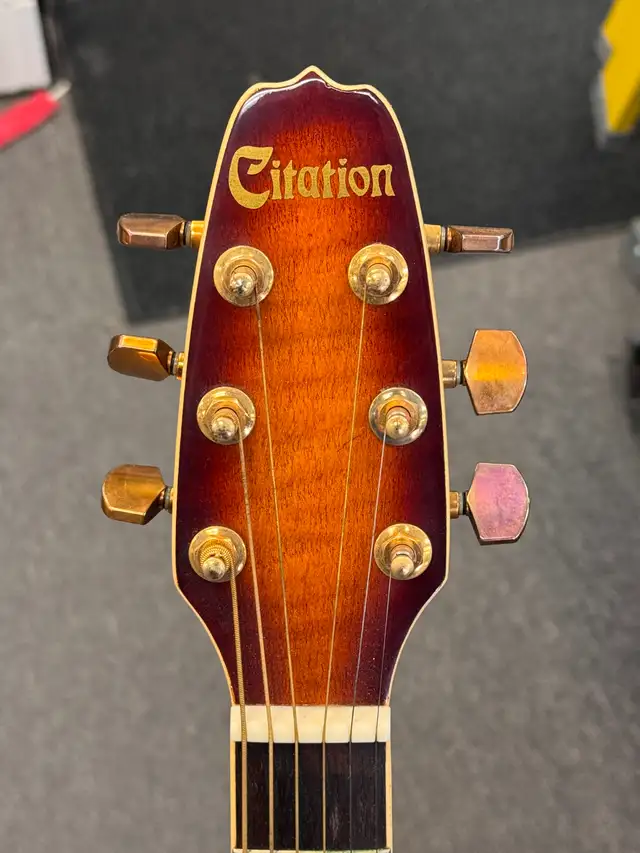 Citation 659 Acoustic Guitar - Photo 4