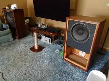 Tannoy monitor gold 15' drivers in GRF Cabinets