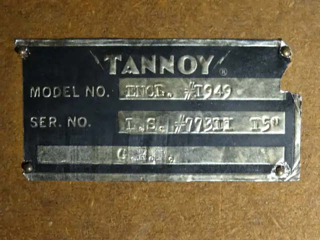 Tannoy monitor gold 15' drivers in GRF Cabinets - Photo 3