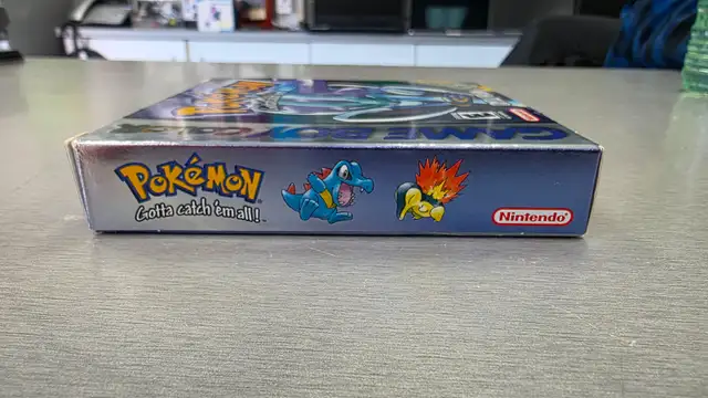 Pokémon Crystal GBC COMPLETE IN BOX AUTHENTIC - Photo 6