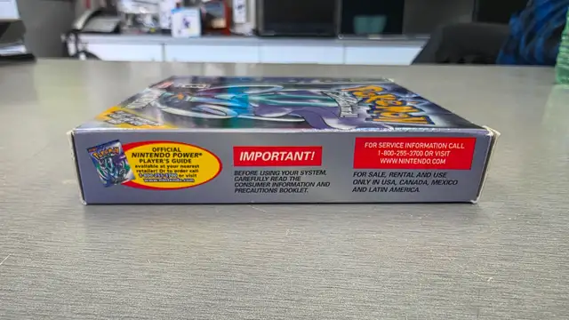 Pokémon Crystal GBC COMPLETE IN BOX AUTHENTIC - Photo 7