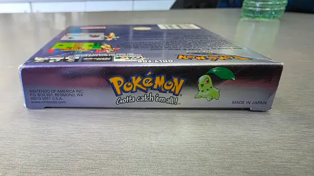 Pokémon Crystal GBC COMPLETE IN BOX AUTHENTIC - Photo 8