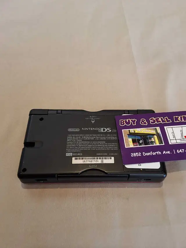 Nintendo DS Red/Black System - Photo 4