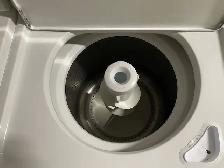 Laveuse sécheuse traditionnelles blanches Maytag - Photo 3