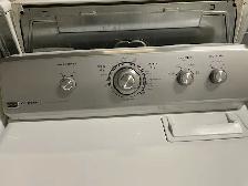 Laveuse sécheuse traditionnelles blanches Maytag - Photo 4