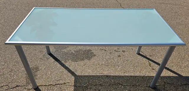 Ikea Glass Table/Desk $50 Delivery Available - Photo 3