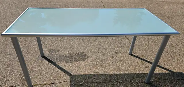 Ikea Glass Table/Desk $50 Delivery Available - Photo 4