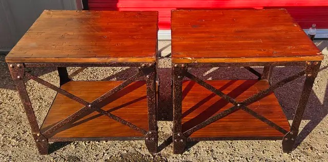 Two Side Tables Both $100 Delivery Available