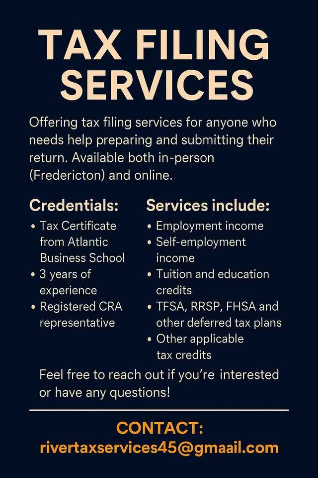 Tax Filing (personal and corporate)