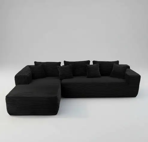 Brand New L-shape 104" Sofa Bed Memory Foam Couch Selling $499 - Photo 6