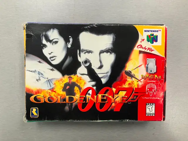 Goldeneye 007 James Bond with Box - Nintendo 64