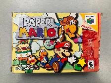 Paper Mario with Box - N64
