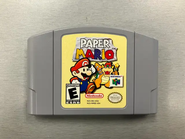 Paper Mario with Box - N64 - Photo 3