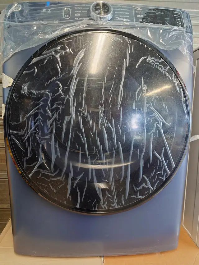 GE '28' Sapphire Blue Front Load Washer / Dryer Set on Sale‼️ - Photo 4