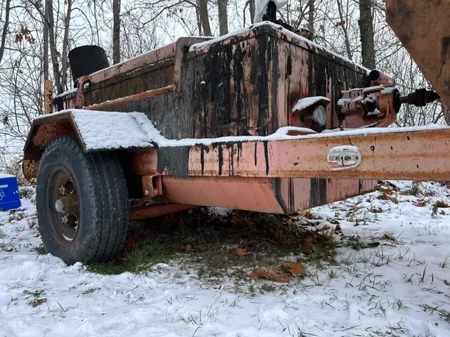 Flat roofing tar kettle